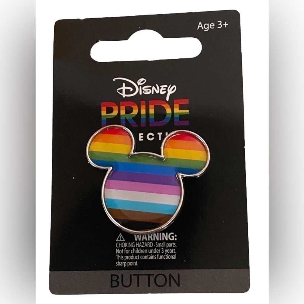 Disney Pride Collection Mickey Mouse Icon Pin. NEW🌈